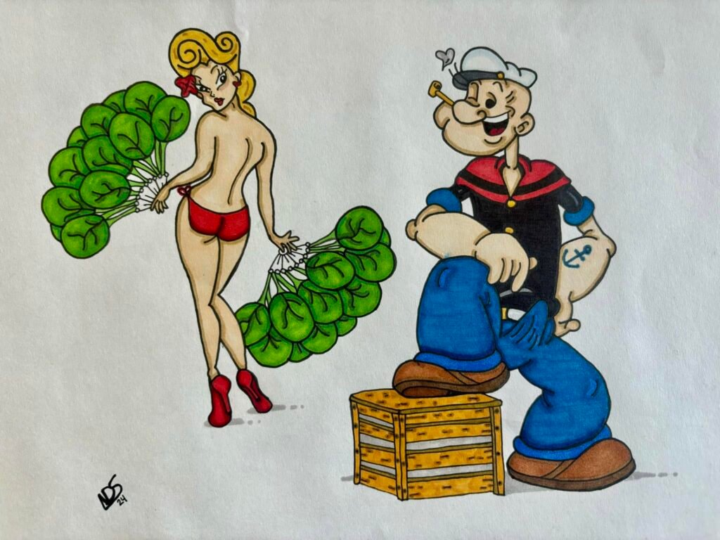 Popeye Pinup